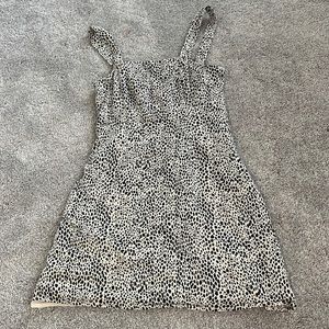 Animal patterned American eagle dress